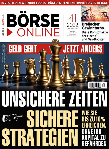 Borse Online – 13 Oktober 2022