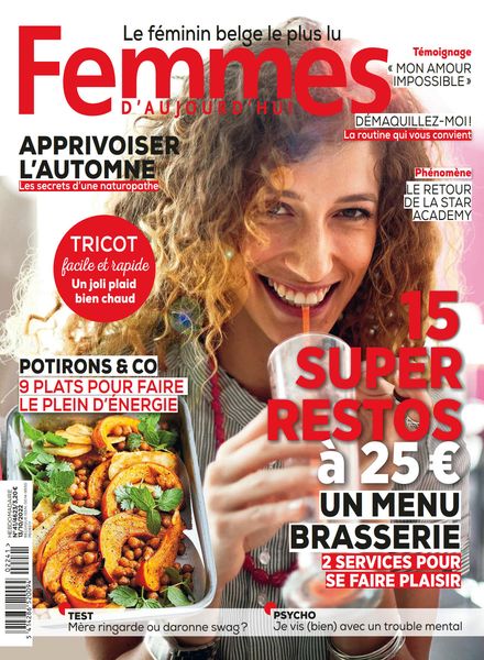 Femmes D’Aujourd’Hui – 13 Octobre 2022