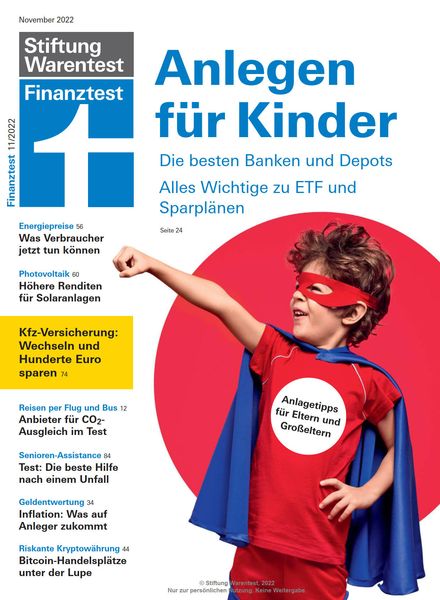 Finanztest – November 2022