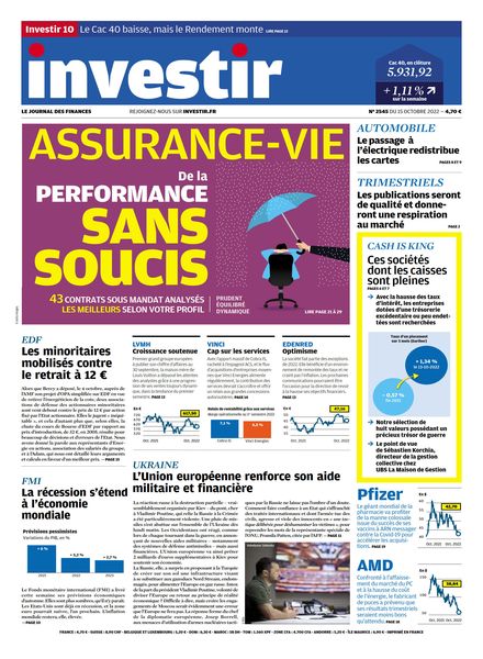 Investir – 15 Octobre 2022