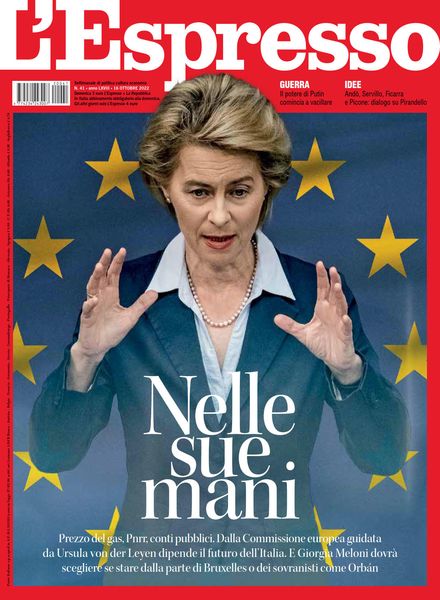 l’Espresso – 16 Ottobre 2022