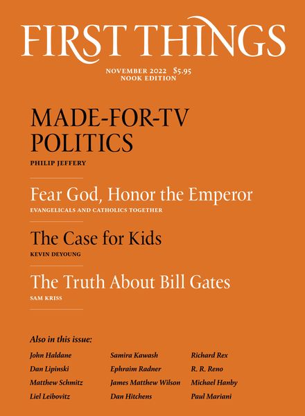 First Things – November 2022