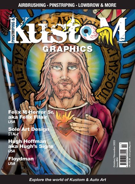 Pinstriping & Kustom Graphics English Edition – October 2022