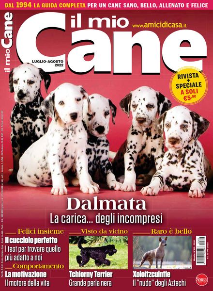 Il Mio Cane – Luglio-Agosto 2022