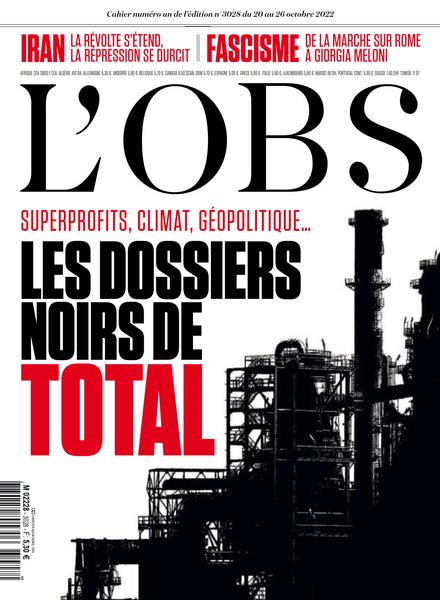 L’Obs – 20 Octobre 2022