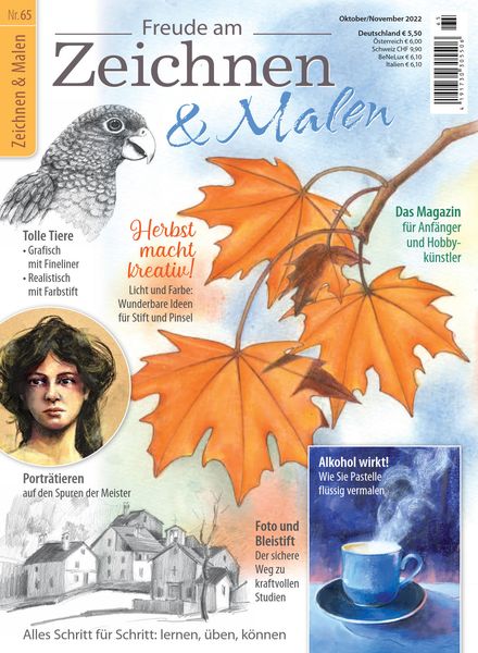 Freude am Zeichnen & Malen – Oktober-November 2022