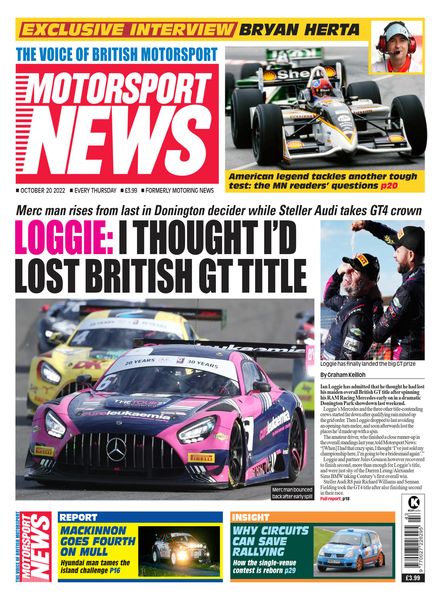 Motorsport News – October 20 2022