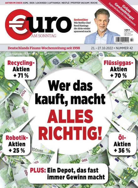 Euro am Sonntag – 21 Oktober 2022