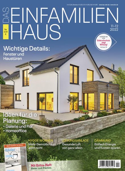 Das Einfamilienhaus – November-Dezember 2022