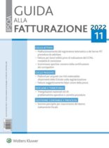 Guida alla Fatturazione – Novembre 2022