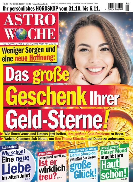 Astrowoche – 26 Oktober 2022