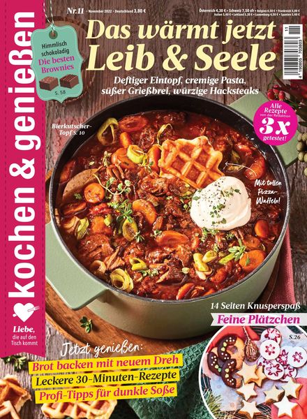 kochen & geniessen – Oktober 2022