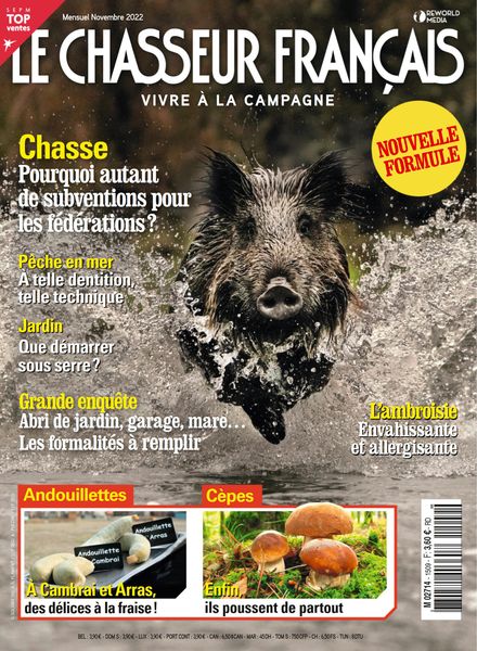 Le Chasseur Francais – novembre 2022