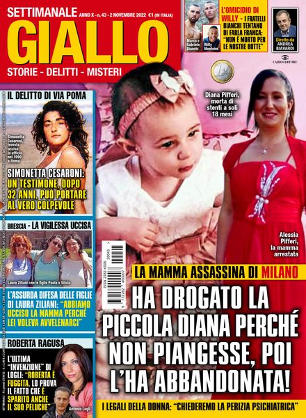 Giallo – 2 Novembre 2022