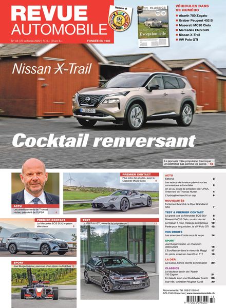 Revue Automobile – 27 octobre 2022