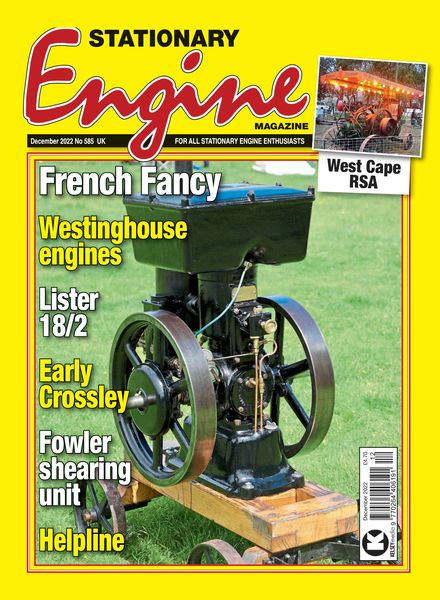 Stationary Engine – December 2022