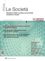 Le Societa – Novembre 2022