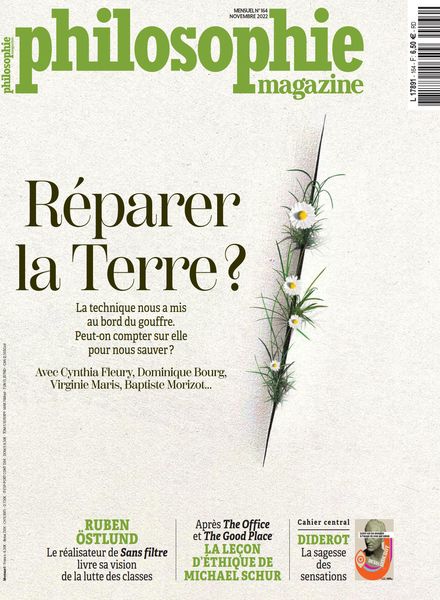 Philosophie Magazine France – Novembre 2022