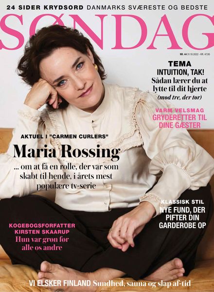 Sondag – 31 oktober 2022