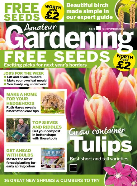 Amateur Gardening – 05 November 2022