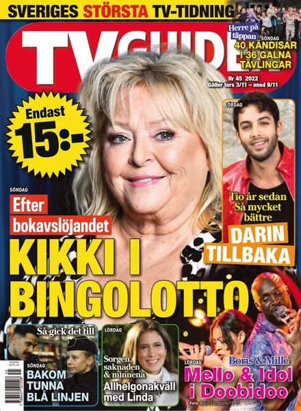 TV-guiden – 03 november 2022