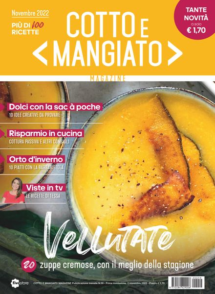 Cotto e Mangiato – novembre 2022