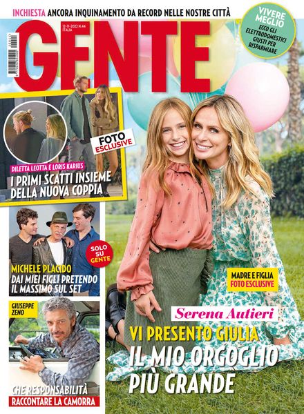 Gente Italia – 12 Novembre 2022