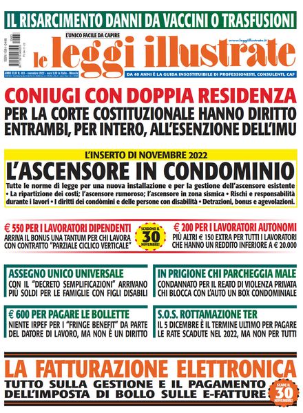 Leggi Illustrate – Novembre 2022
