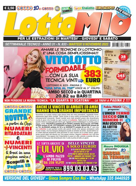 Lottomio – 8 Novembre 2022