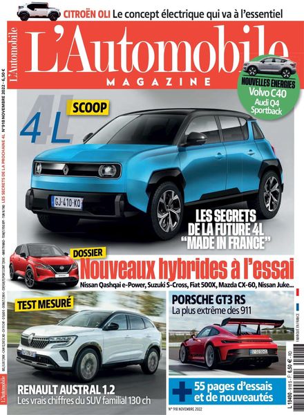 L’Automobile Magazine – 01 novembre 2022