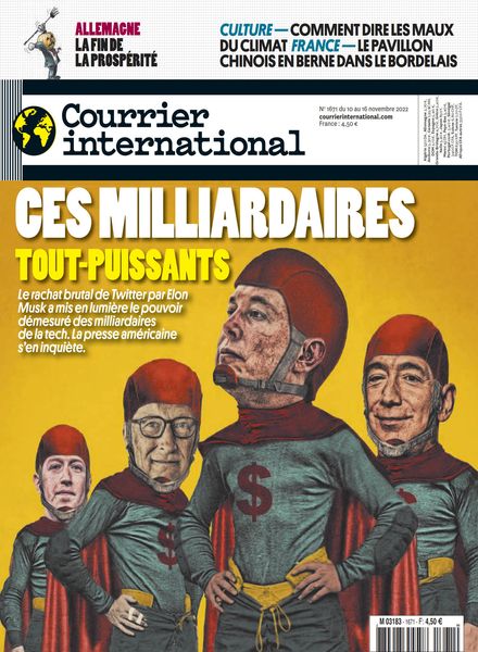 Courrier International – 10 Novembre 2022