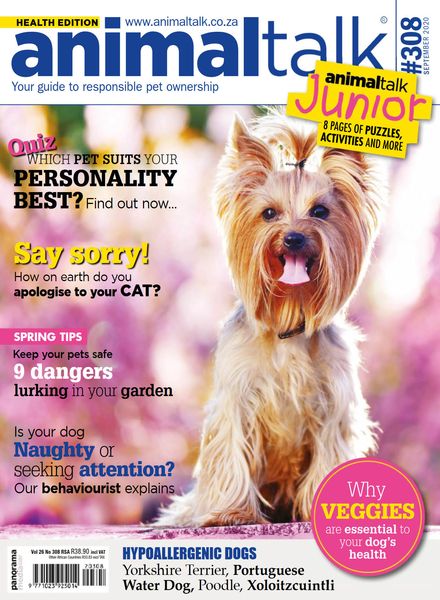 Animal Talk – September 2020