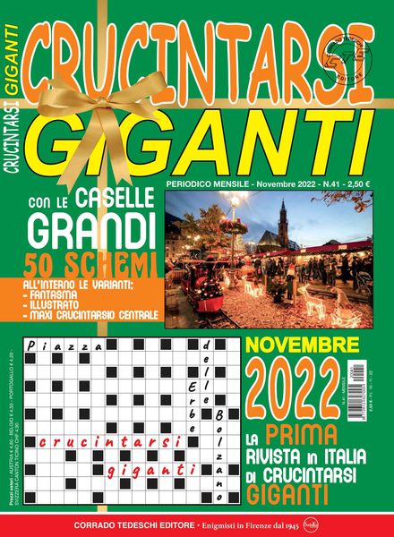 Crucintarsi Giganti – 10 novembre 2022