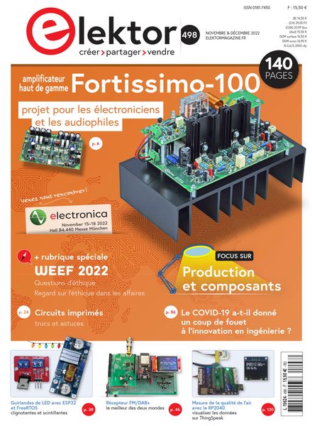 Elektor France – Novembre-Decembre 2022