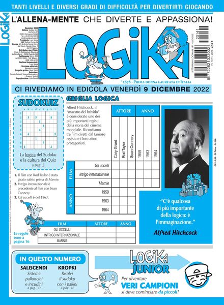 Settimana Logika – 10 novembre 2022