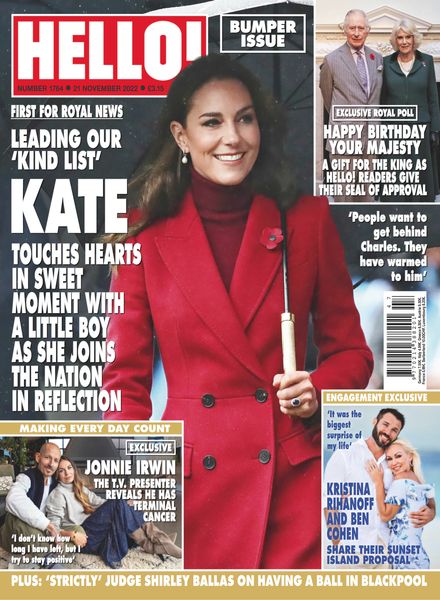Hello! Magazine UK – 21 November 2022