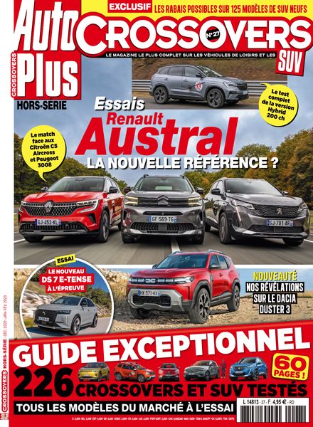 Auto Plus HS Crossover – novembre 2022