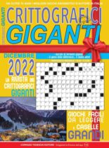 Crittografici Giganti – dicembre 2022