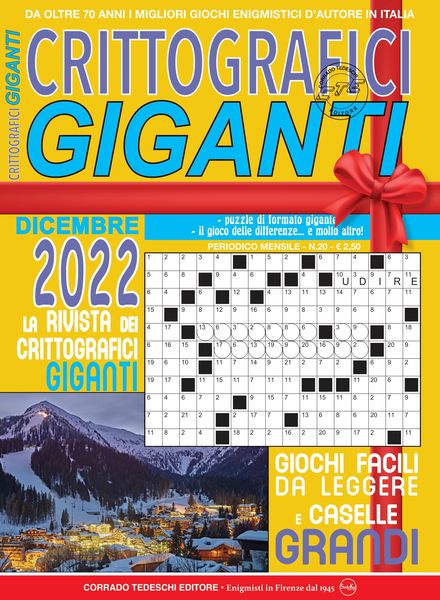Crittografici Giganti – dicembre 2022