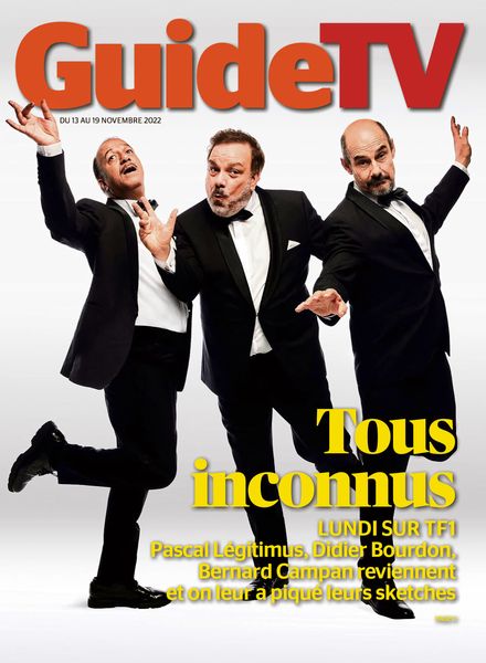 Guide TV – 13 Novembre 2022