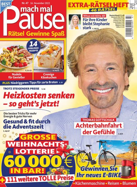 Mach mal Pause – 16 November 2022