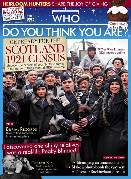 Who Do You Think You Are – December 2022