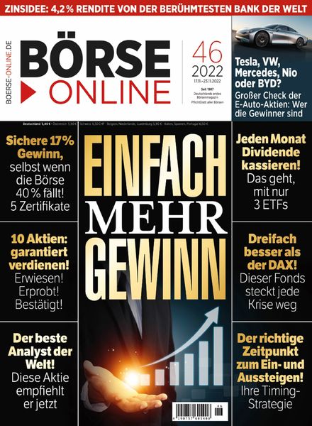 BOrse Online – 17 November 2022