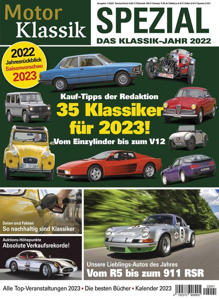Motor Klassik – 21 November 2022