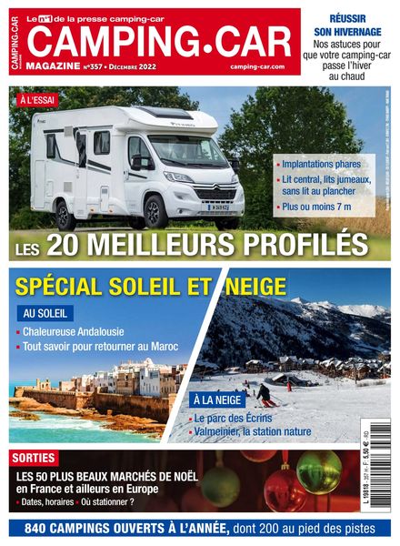 Camping-Car Magazine – Decembre 2022