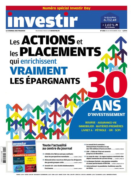 Investir – 26 Novembre 2022