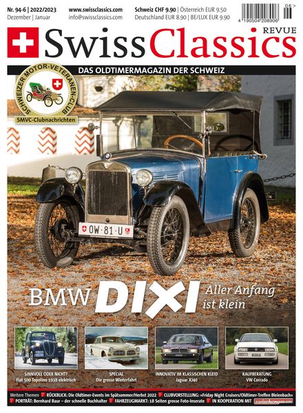 SwissClassics Revue – 26 November 2022
