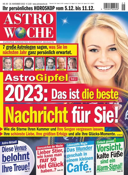 Astrowoche – 30 November 2022