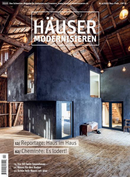 Hauser modernisieren – 01 Dezember 2022