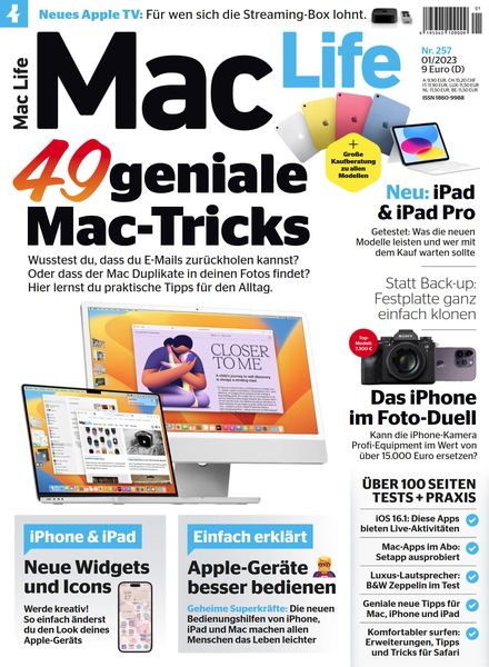 Mac Life Germany – Januar 2023